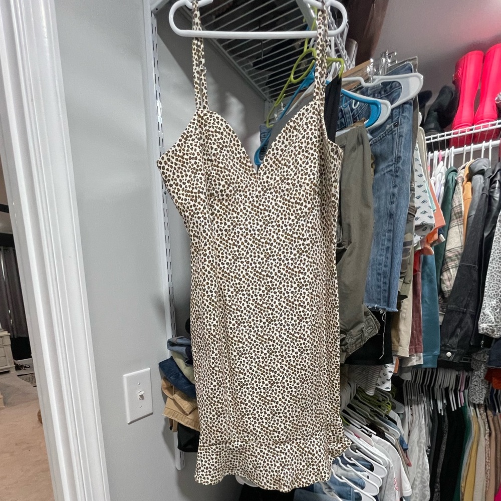 Cheetah mini dress